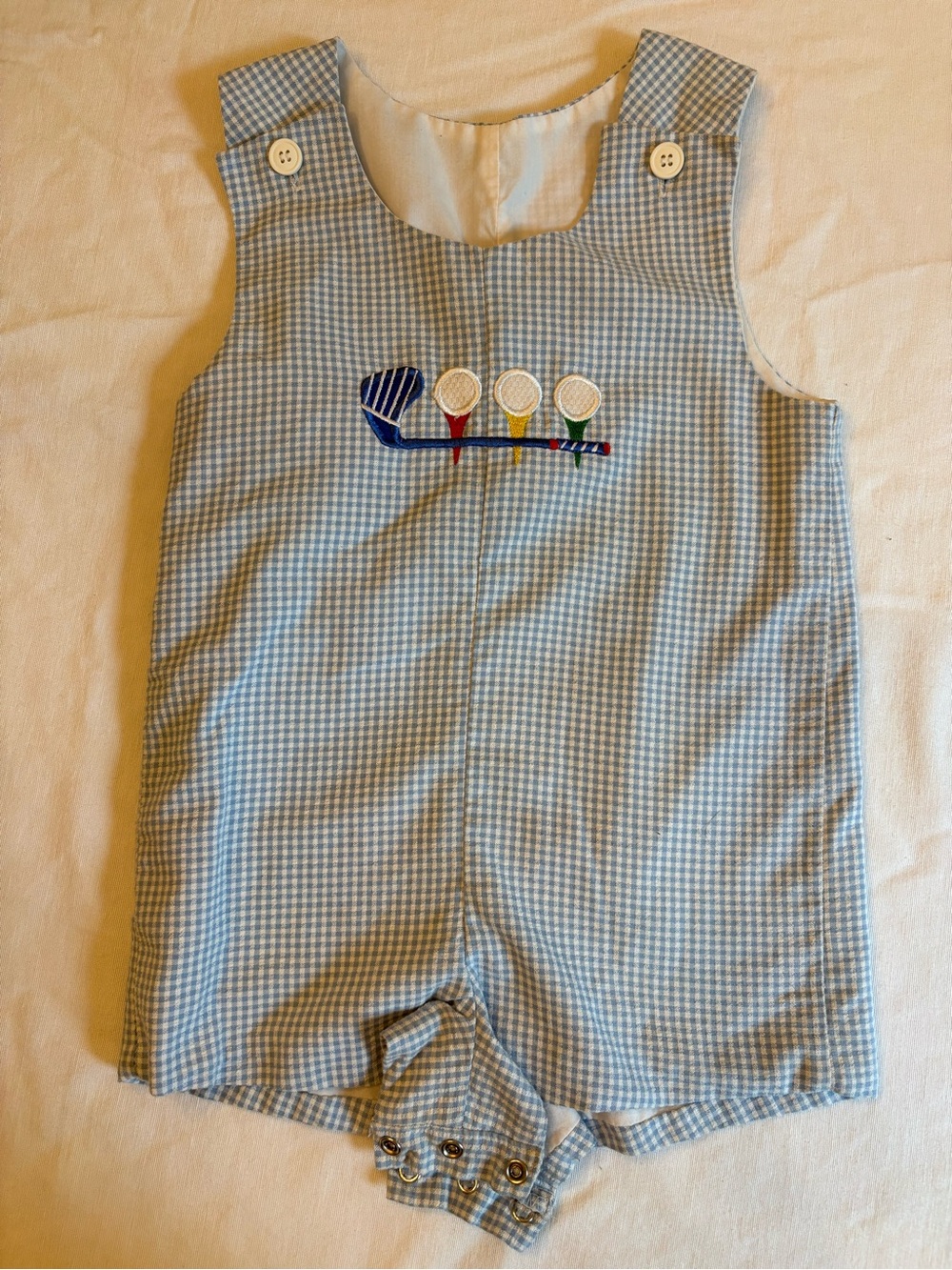 Vintage Gingham Golf John John